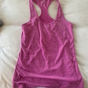 Pink athletic top